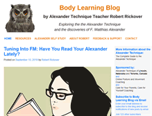 Tablet Screenshot of bodylearningblog.com